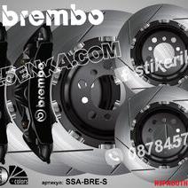 Надписи за капаци на спирачни апарати Brembo