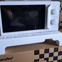 Promo  Бяла Микровълнова печка с 5 степени и размразяване, 700w, 20L