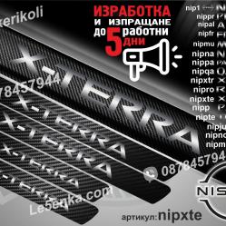 Nissan X-terra прагове от карбон