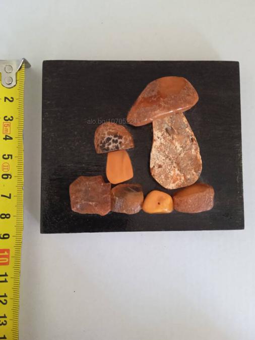 Картина с балтийски кехлибар 9., 0 10,5 см