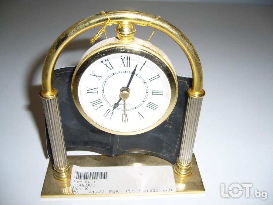 Часовник, мини ретро будилник със стойка -48%