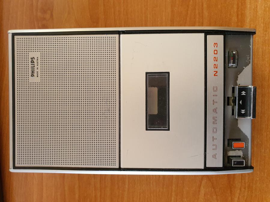 Philips N2203 Vintage Cassette Recorder
