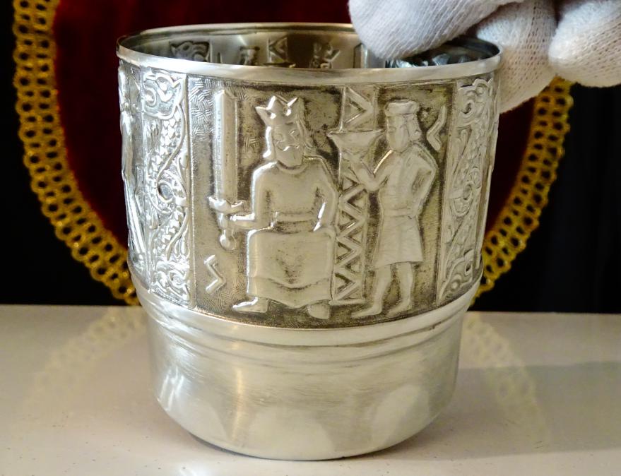 Калаена чаша за уиски, вино, Викинги, Норвегия.