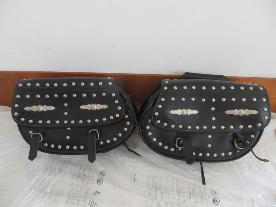 Кожени дисаги за мотор за мотоциклет Ямаха