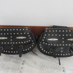 Кожени дисаги за мотор за мотоциклет Ямаха