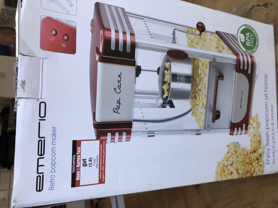 Машина за пуканки Emerio