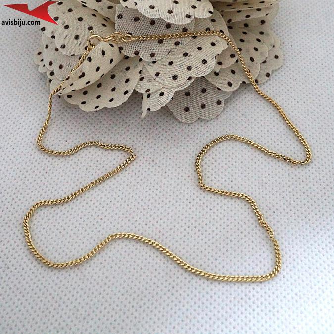 Синджир с 14К златно покритие