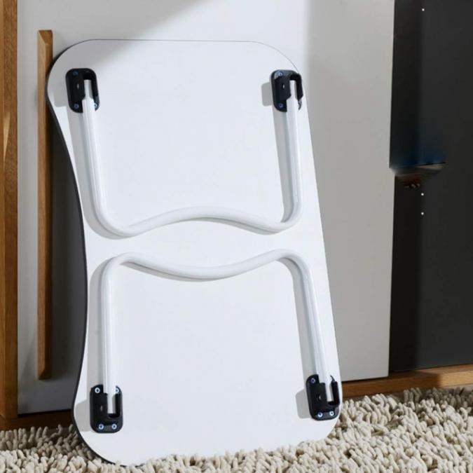 Мултифункционална сгъваема маса за лаптоп или хранене, с поставка за т