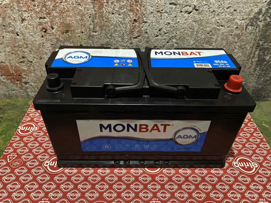 Акумулатор Monbat AGM АГМ 95 амп ч с гаранция