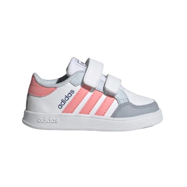 Намаление Бебешки спортни обувки Adidas Breaknet Бяло Розово