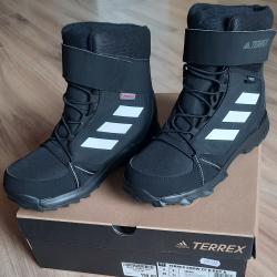 Adidas Terrex Snow CF Rain. Rdy-primaloft-36n-детски зимни боти