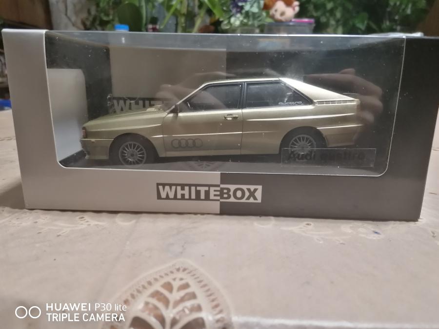 Колекционерски модел Audi - Quattro 1986 - Whitebox