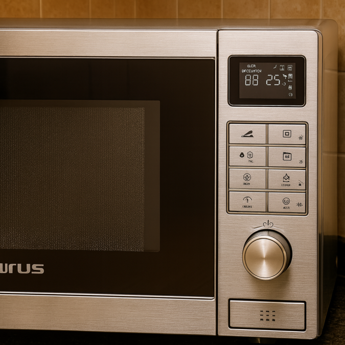 Микровълнова фурна за вграждане Taurus Elbrus, цифрова, 9 режима, 9 ав