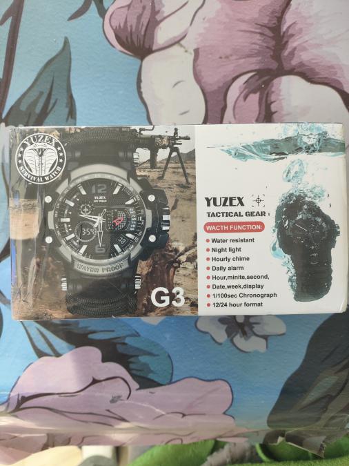 Многофункционален мъжки часовник с Led, водоустойчив, Z-tools  ZTS 827..