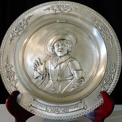 Калаена чиния Веселият пияница, Frans Hals, Wmf, барок.