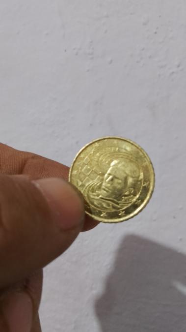 Колекционерската монета от 50 евро цента със лицето на Никола Тесла