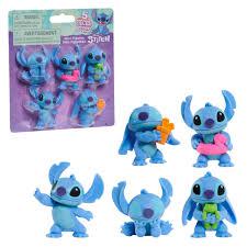 Оригинален комплект 5 мини фигурки Stitch  Стич  Disney