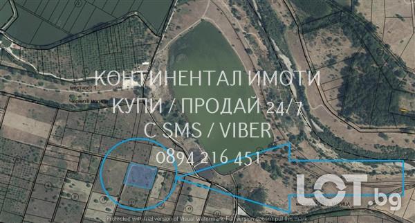 Код 70077. Нива 8 дка, кат. 3-та в мест. Черни могили, близо до главен