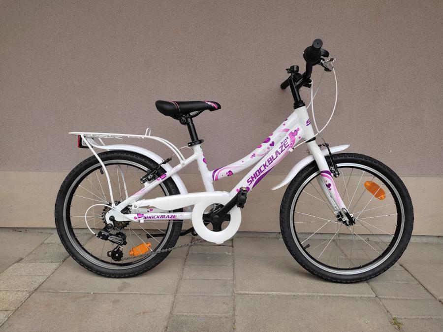 Продавам колела внос от Германия алуминиев детски велосипед Shockblaze