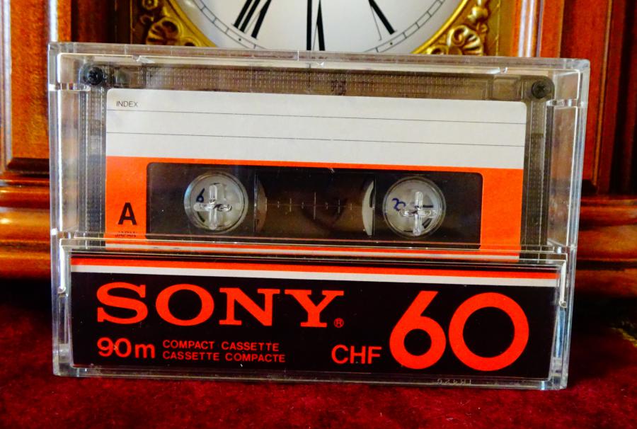Sony Chf60 аудиокасета с тиролски песни.