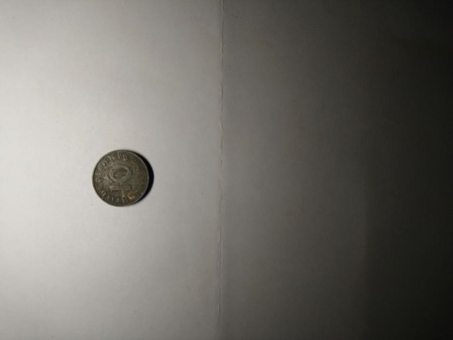 Монета 10 райхпфенинга 1941 г.