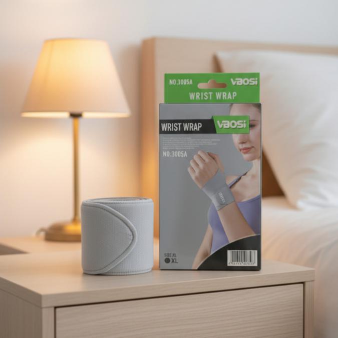 Еластичен накитник Vbosi Wrist Wrap  защита, комфорт и увереност при