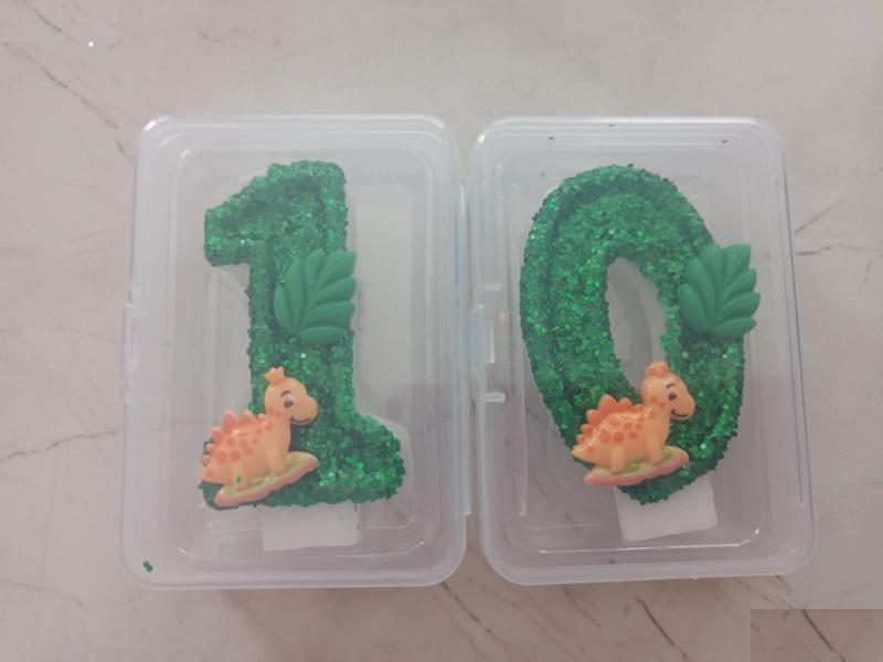 Свещички за торта Динозавър 10г