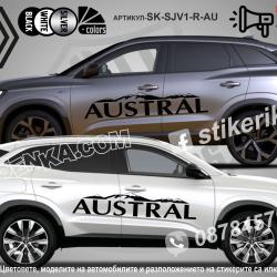 Renault Austral стикери Mountain