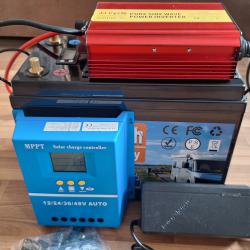 Електрическа станция 220v Powerbank 3,8kwh соларен комплект панели аку..