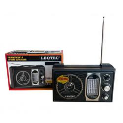 Преносимо радио Leotec Lt-2008  класически дизайн и AC DC захранване