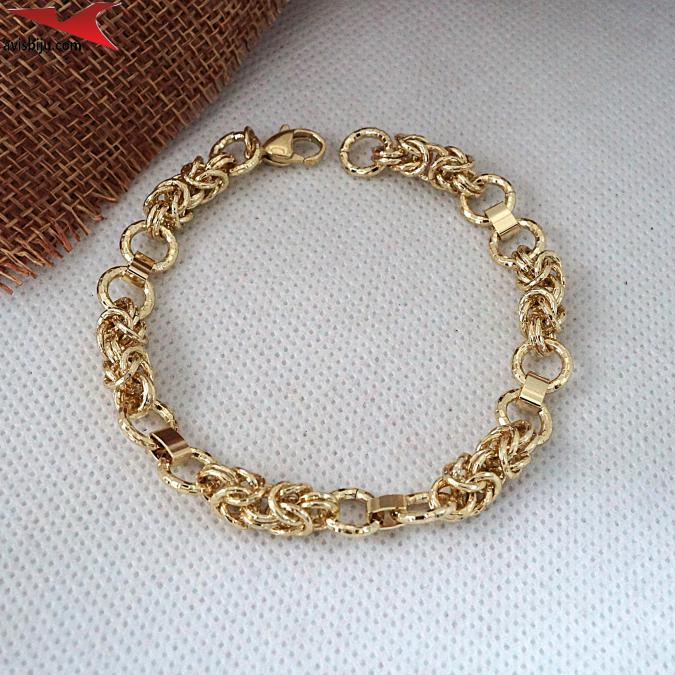 Гривна с 14К златно покритие