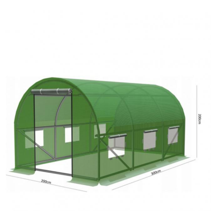 Компактна оранжерия - професионална защита и идеални условия за вашите