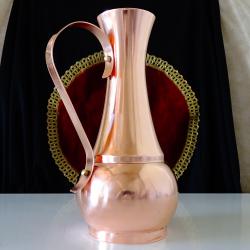 Медна кана за вино, чиста червена мед 1.5 л.