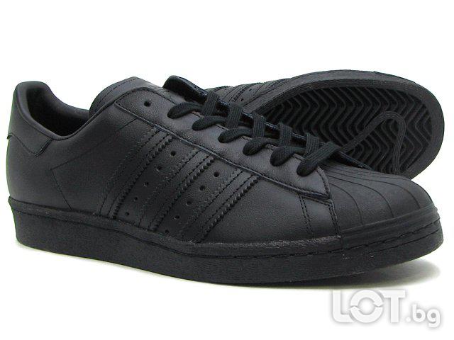 Ликвидацниски кожени кецове Adidas Superstar Черно 36, 36.5 номер