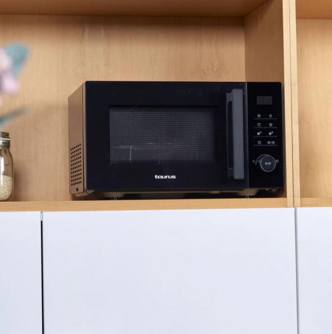Микровълнова с грил Taurus Laurent 25 Black 25l, 900w, 10 автоматичн