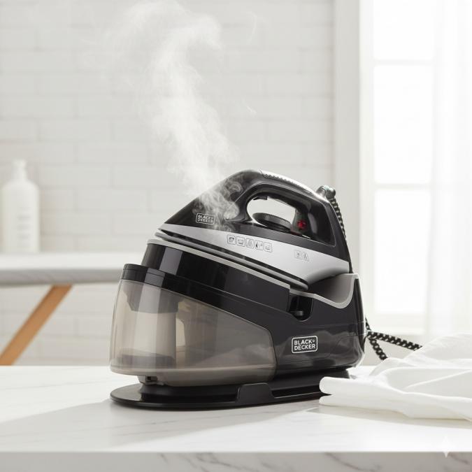 Парогенератор Black Decker Bxss2200e мощна пара 2200w за безупречно