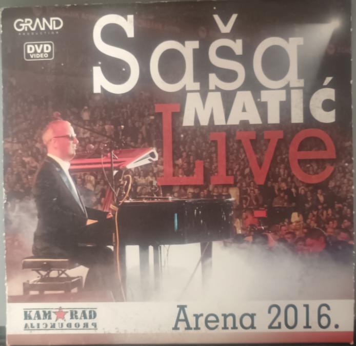 DVD Sasa Matic - Arena 2016 live