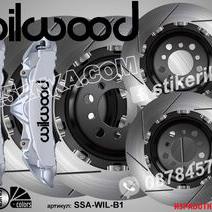 Надписи за капаци на спирачни апарати Wilwood