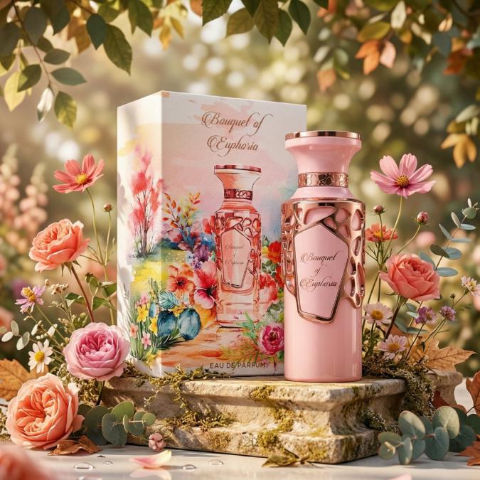Дамски парфюм Fragrance World Bouquet of Euphoria - Разцъфнете с нежно