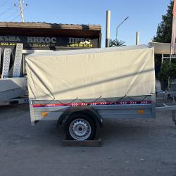 Туристическо ремарке Repo RPP с брезент и шпригли до 750kg.