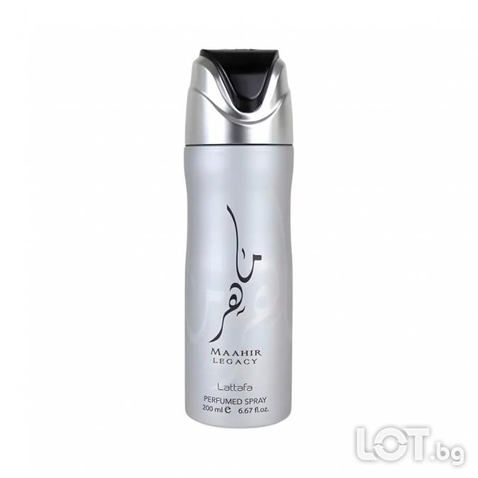 Maahir Legacy Lattafa 200ml Мъжки Дезодорант