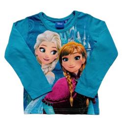 Блуза за момиче с Елза и Анна Frozen