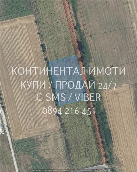 кодл 63080. Поземлен имот 4100му2 с правилна форма, на около 600метра