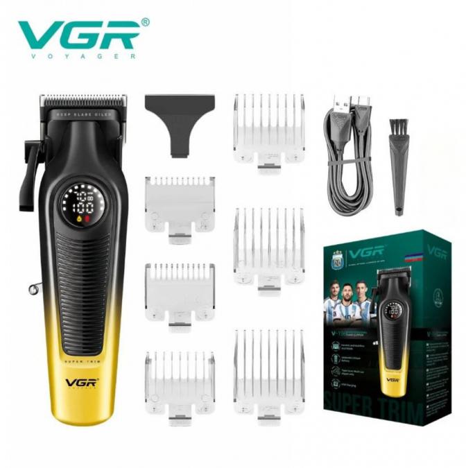 Професионална машинка за подстригване VGR V-196  Прецизност, удобство