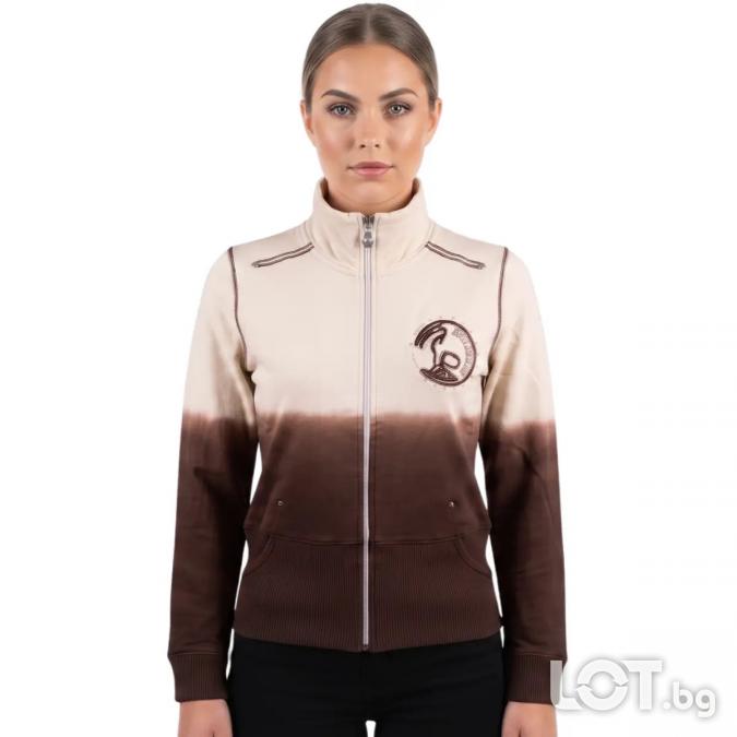 Дамско Горнище Gradient Brown