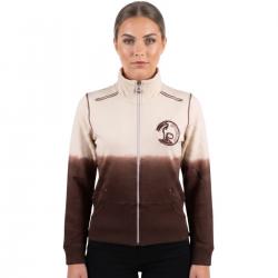 Дамско Горнище Gradient Brown