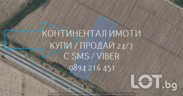 Код 70100. Поземлен имот 10дка с лице на АМ Тракия 60м. Намира се на 1