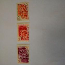 Серия от 3 пощенски марки от Ссср 1969 г.