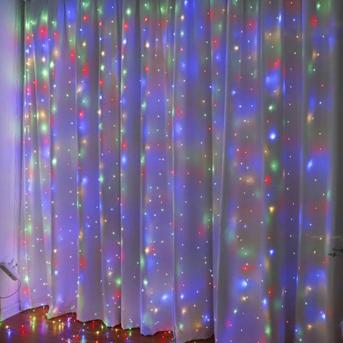 Коледни лампички с 300led лампи 3 метра