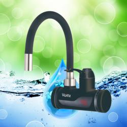 Нагревател за вода Voltz - за стена или плот, 3300w, Черен